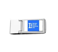 Phuket Island Thailandia Asia Slim Money Clip Acciaio Holder Pocket Wallet