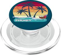 Phuket Palme Tramonto Cóctel en la Playa Fiori Tailandia PopSockets PopGrip per MagSafe