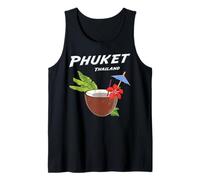 Phuket Vacaciones en Tailandia Cóctel en la Playa Coco Isola Canotta