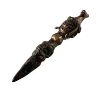 Phurba Vajrakila - Fatto Mano Nepal - Ottone Rituale Tantra Buddista #5669