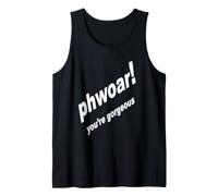 Phwoar You're Gorgeous: Un audace complimento Britannico Canotta