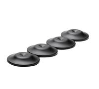 Phyachelo 4 piedini amplificatori per altoparlante, punte, pad, altoparlante, amplificatore, registratore, piedi, nero