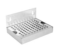 Phyachelo Supporto da parete per vaschetta raccogli-birra senza scarico, in acciaio inox 304