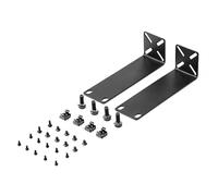 PhyinLan Kit di montaggio a rack, orecchie a rack regolabili per prodotti Netgear, Cisco, D-Link, TRENDnet e HP, montaggio di apparecchiature da 7,9" a 19", distanza di foratura regolabile 14-30mm