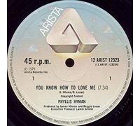 PHYLLIS HYMAN - you know how to love me / give a little more 45 rpm single