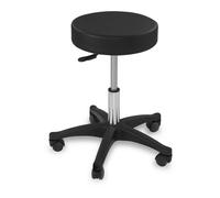 Physa Aversa Sgabello da Lavoro con Ruote Sgabello da Ufficio (150 kg, Altezza S