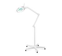 physa Lampada Per Estetista Con Lente Di Ingrandimento Mobile PHY-6ML-2 (10 W, LED, 820 lm, Stativo con Ruote, 5 dpt)