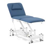 physa Lettino massaggio elettrico - 1 motore - 100 W - 185 x 63 x 47 - 90 cm - 150 kg - Blu, bianco PHYSA VALENCE BLUE