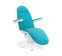 physa Lettino estetista 300 W 3 motori 175 kg Blu Poltrona pedicure per centri estetici massaggio Poltrona tattoo