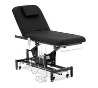 physa Lettino massaggio elettrico - 2 motori - 200 kg - nero - 4062859079381