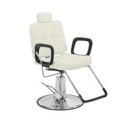 physa Poltrona da parrucchiere Keswick con poggiatesta e poggiapiedi - Altezza 52 - 64 cm - 150 kg - Beige PHYSA KESWICK BEIGE