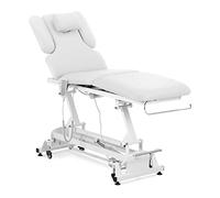 Physa Physa Nantes White_PH - Lettino Massaggiante Mobili con 3 motori, 200 kg, colore: Bianco