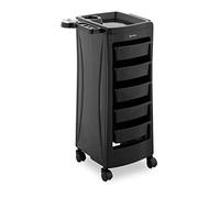 physa PHYSA-RR-10 Carrello per parrucchiere 10 kg 5 Cassetti 485 x 380 mm supporto per asciugacapelli