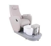 physa Poltrona pedicure elettrica - Con vasca pediluvio - 105 W - 200 kg - Grigia PHYSA HAVANA BEIGE