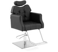 physa Seconda Mano Poltrona da parrucchiere con poggiapiedi - Chard Black PHYSA CHARD BLACK