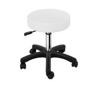 physa Sgabello tondo - 450 - 580 mm - 150 kg - Bianco PHYSA AVERSA WHITE