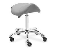 Physa York Dark Gray - Sgabello da sella, ergonomico, per ufficio