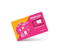 Physical eSIM Card For GL.iNet Router Only - Travel eSIM With Global 4G / 5G Networks, Free 1GB For US/EU+100MB Global Data, Physical Activation, Tethering, Data Only, International Travel