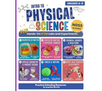 Physical Science Workbook for Grades 4-8: Hands-On STEM Labs & Experiments | Complete Unit with Reading Passages, Worksheets, Engineering Challenges & NGSS-Aligned Activities
