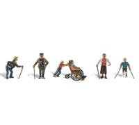 Physically Challenged (6 Figures w/Walking Aids)