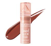 Physicians Formula, Mineral Wear Diamond Lip Oil Stain, Finish Morbido Opaco a Lunga Durata, Infuso con Vitamina E e Diamanti Incapsulati per un Effetto Lucido e Levigante, Nude Naturale