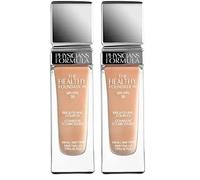 Physicians Formula The Healthy Foundation, Long-Wearing, Lightweight and Buildable Liquid Foundation with a Satin Finish, LC1 Shade (Confezione da 2)