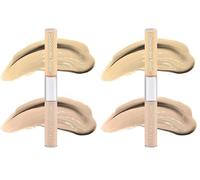 Physicians Formula Twins 2-in-1 Liquid Concealer, Color Corrective e Light Flesh-Tone, Transfer e Water Resistant, Yellow/Light Shade (Confezione da 2)