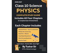 Physics Complete Study Guide: CBSE Class 10 | Notes, MCQs, Assertion-Reason, Case Study Questions & Practice Papers