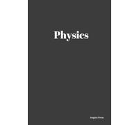 Physics Hardcover Notebook for Students: | Graph Paper Notebook for Students & Teachers | 6x9 inches, 80 Pages of Grid Paper | Gray Matte HardCover | Ideal for School & College Use