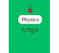 Physics Notebook - 125 Pages V2: College Ruled Paper | 8.5 x 11" | School, Study, and Lab Notes, Academic Lined Notebook for Students, Teachers, and Science Lovers