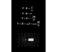 Physics Notebook: Lined Electromagnetism (in Vacuum) themed Notebook/Journal fit for Students, Teachers, Teenagers and Physics Lovers | 6x9” | 120 pages