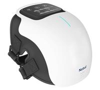 PhysioFlex - Massaggiatore articolare senza fili, per ginocchia, spalle e gomiti, 3 livelli regolabili di calore e vibrazione, terapia con luce rossa, touch screen LED, allevia il dolore articolare,