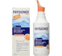Physiomer Iper Siero di Mare Spray Nasale Ipertonico Decongestionante Adatto per Adulti e Bambini che Libera la Congestione del Naso - 135 ml