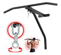 Physionics® Barra per Trazioni con Supporto da Sacco da Boxe - 2 in 1, Parete, Carico 100 kg - Sbarra di Sollevamento, Pull Up Bar, Staffa per Sacco Pugilato, Arti Marziali, MMA, Kick Boxing