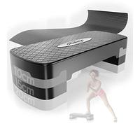 Physionics Stepper gradino aerobico fitness con altezza regolabile da ca. 10 - 15 cm