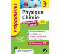 Physique Chimie 3e: cours, méthodes & sujets de brevet corrigés