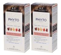 PHYTO Color Kit 6,3 Biondo Scuro Dorato 2x1 pz Set