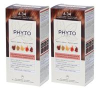 Phyto Color Kit 6,34 Biondo Scuro Ramato 1 Latte + 1 Crema + 1 Mascher