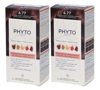 PHYTO Color Kit 6,77 Marrone Chiaro Cappuccino 2x1 pz Set