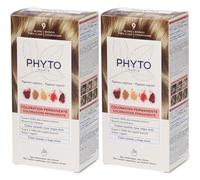 PHYTO Color Kit 9 Biondo Chiarissimo 2x1 pz Set