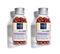 Phyto Phytophanere Integratore Alimentare Naturale Fortificante, Per Capelli e Unghie, Crescita e Volume, Senza Siliconi, Confezione doppia da 90 capsule (Totale 180 capsule)