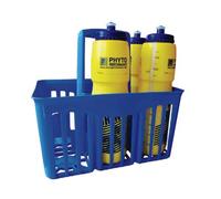 PHYTO PERFORMANCE Cestello Porta Borracce Compreso di 6 Borracce da 1 Litro Cad.