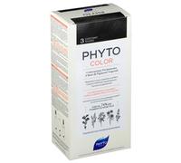 Phyto PHYTOCOLOR 3 CASTANO SCURO 1 LATTE + 1 CREMA + 1 MASCHERA + 1 PAIO DI GUANTI