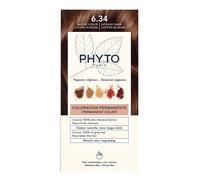 Phyto PhytoColor - Colorazione Permanente Colore 6.34 Biondo Scuro Ramato, 1 Kit