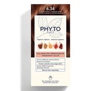 Phyto PhytoColor - Colorazione Permanente Colore 6.34 Biondo Scuro Ramato, 1 Kit