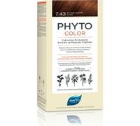 Phyto Phytocolor tintura per capelli 7,43 rame dorato biondo, 50 ml
