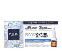Phyto Phytocyane Intensive+ Anticaduta Progressiva Uomo - Siero anticaduta, 12 fiale da 5 ml