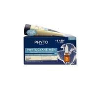 Phyto Phytocyane Uomo Set Anti-Caduta Progressiva 12 Fiale + Shampoo