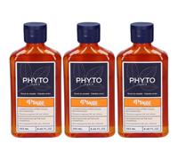 Phyto Plage After-Sun Rehydrating Shampoo 3x250 ml Shampoo
