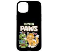 Phyton Paws Funny Cat Snake Python Sviluppatore di programmazione Custodia per iPhone 15 Plus